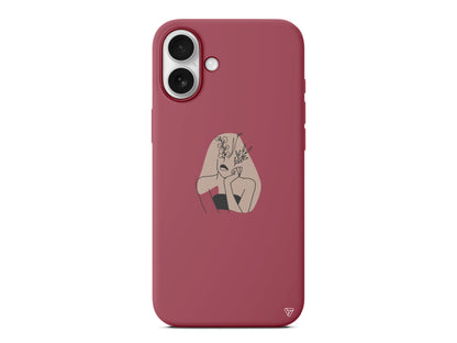 Listen Lansman Model İçi Kadife Silikon Telefon Kılıfı