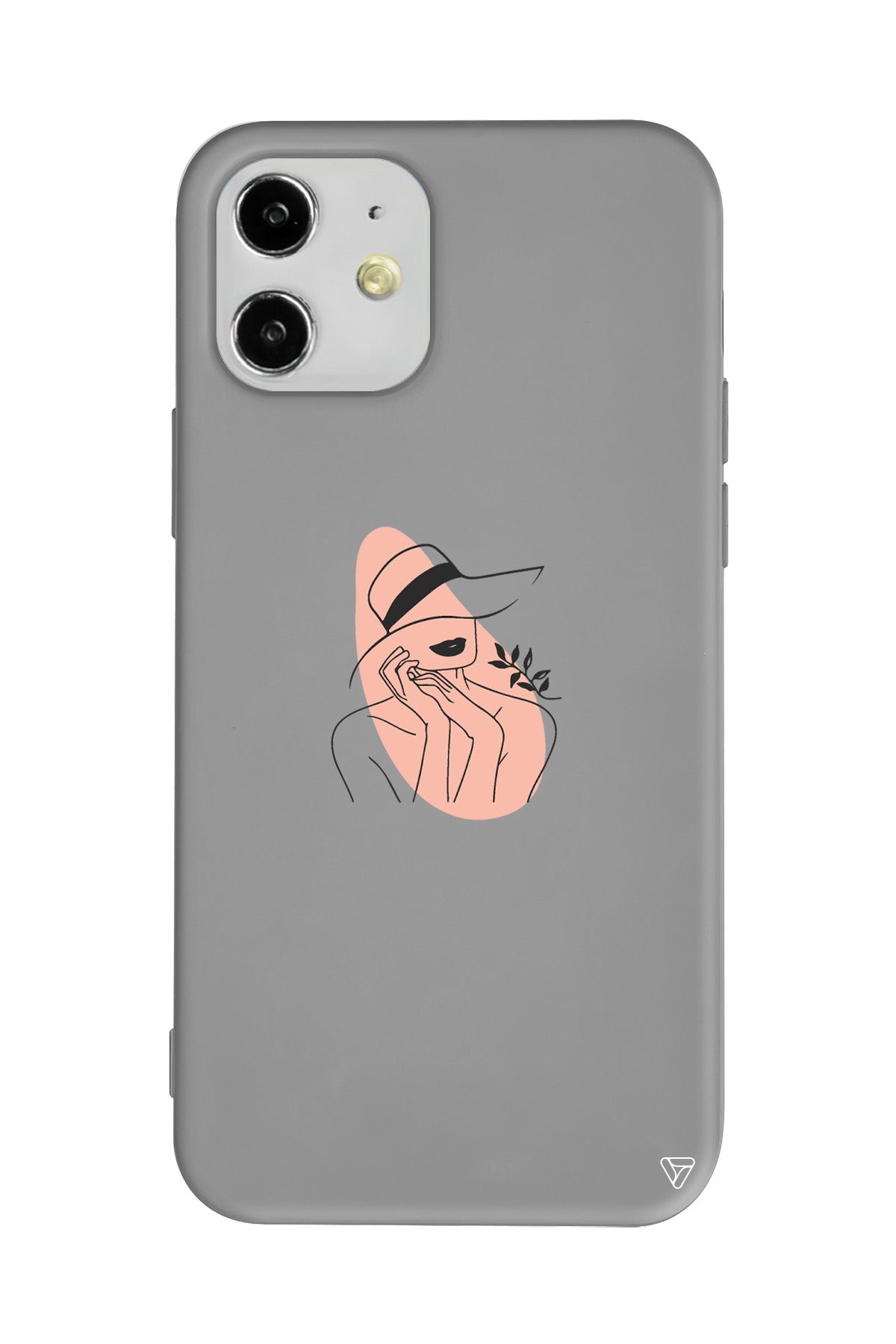 Smile Lansman Model İçi Kadife Silikon Telefon Kılıfı