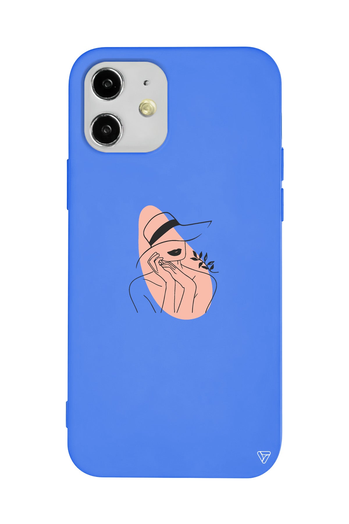 Smile Lansman Model İçi Kadife Silikon Telefon Kılıfı