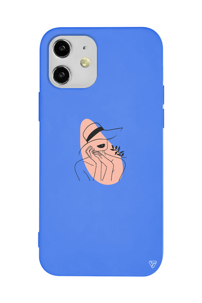 Smile Lansman Model İçi Kadife Silikon Telefon Kılıfı