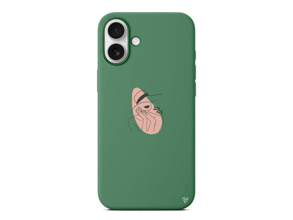 Smile Lansman Model İçi Kadife Silikon Telefon Kılıfı