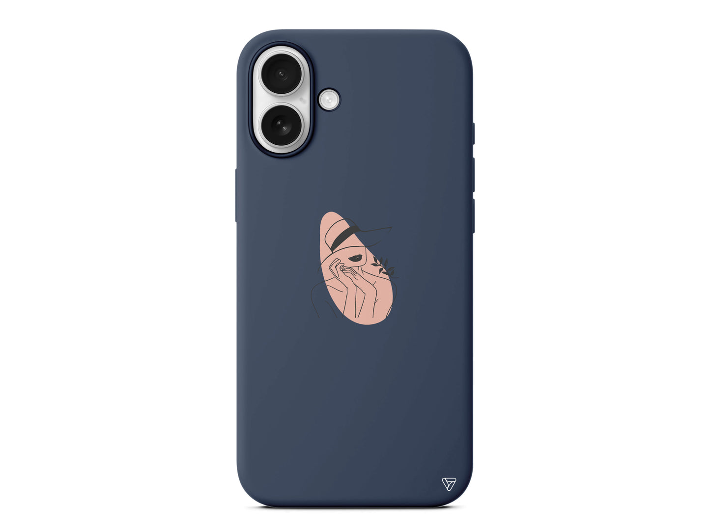 Smile Lansman Model İçi Kadife Silikon Telefon Kılıfı