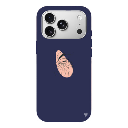 Smile Lansman Model İçi Kadife Silikon Telefon Kılıfı