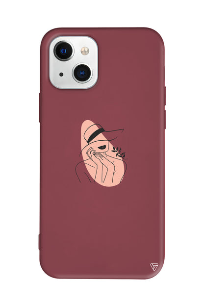 Smile Lansman Model İçi Kadife Silikon Telefon Kılıfı – Plus Serisine Özel