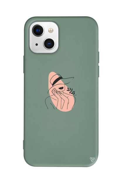 Smile Lansman Model İçi Kadife Silikon Telefon Kılıfı