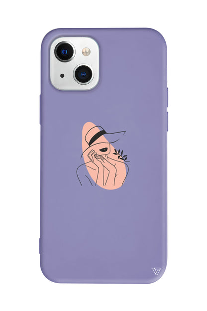 Smile Lansman Model İçi Kadife Silikon Telefon Kılıfı