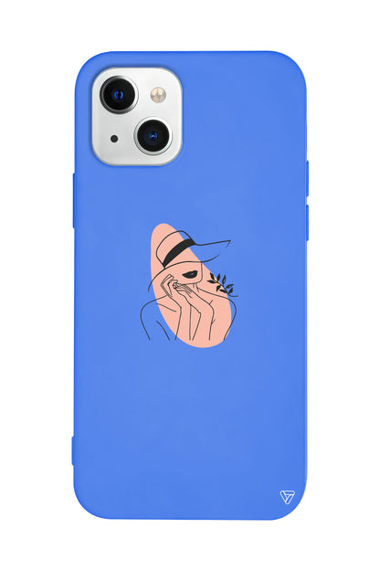 Smile Lansman Model İçi Kadife Silikon Telefon Kılıfı