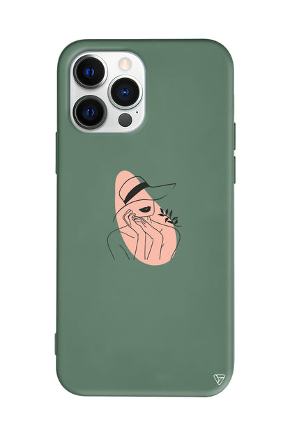 Smile Lansman Model İçi Kadife Silikon Telefon Kılıfı