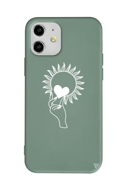 Keep Heart Lansman Model İçi Kadife Silikon Telefon Kılıfı