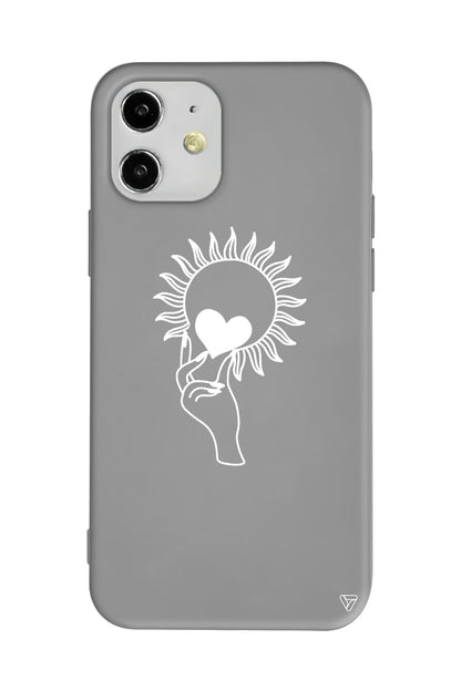 Keep Heart Lansman Model İçi Kadife Silikon Telefon Kılıfı