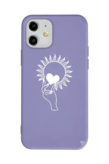 Keep Heart Lansman Model İçi Kadife Silikon Telefon Kılıfı
