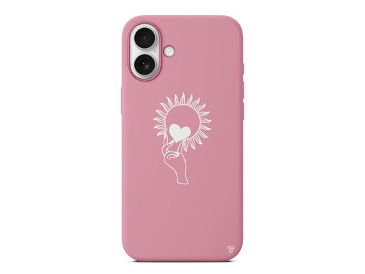 Keep Heart Lansman Model İçi Kadife Silikon Telefon Kılıfı – Plus Serisine Özel