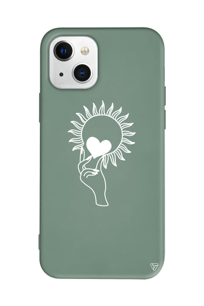 Keep Heart Lansman Model İçi Kadife Silikon Telefon Kılıfı