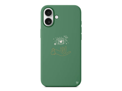 Hand Soul Lansman Model İçi Kadife Silikon Telefon Kılıfı