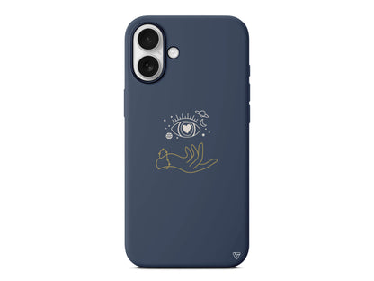 Hand Soul Lansman Model İçi Kadife Silikon Telefon Kılıfı