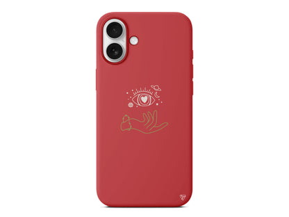 Hand Soul Lansman Model İçi Kadife Silikon Telefon Kılıfı – Plus Serisine Özel