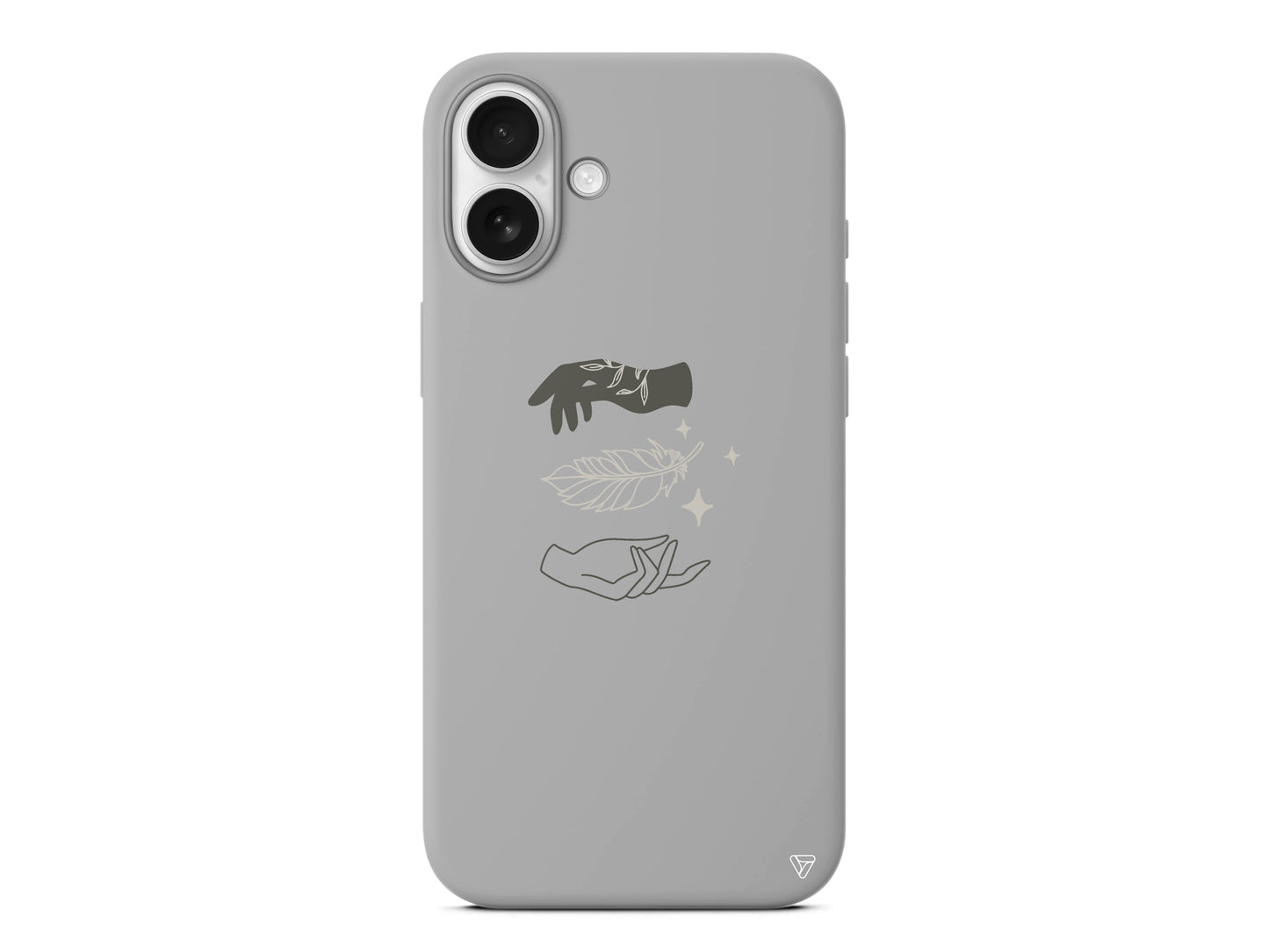 Hands Night Lansman Model İçi Kadife Silikon Telefon Kılıfı – Plus Serisine Özel