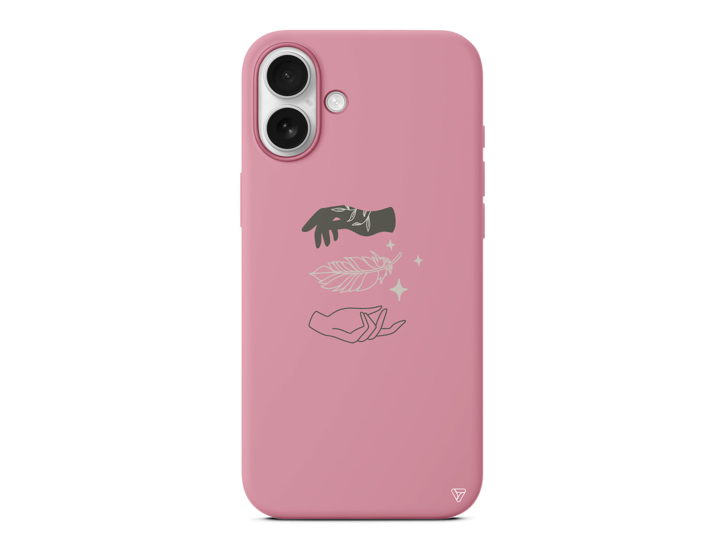 Hands Night Lansman Model İçi Kadife Silikon Telefon Kılıfı – Plus Serisine Özel