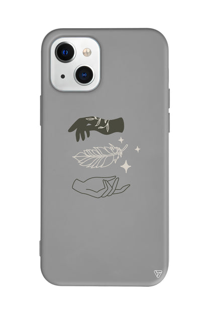 Hands Night Lansman Model İçi Kadife Silikon Telefon Kılıfı – Plus Serisine Özel