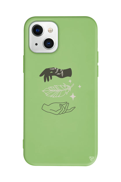 Hands Night Lansman Model İçi Kadife Silikon Telefon Kılıfı – Plus Serisine Özel