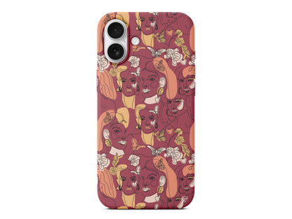 Seamless Face Lansman Model İçi Kadife Silikon Telefon Kılıfı – Plus Serisine Özel