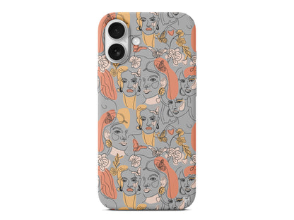 Seamless Face Lansman Model İçi Kadife Silikon Telefon Kılıfı – Plus Serisine Özel