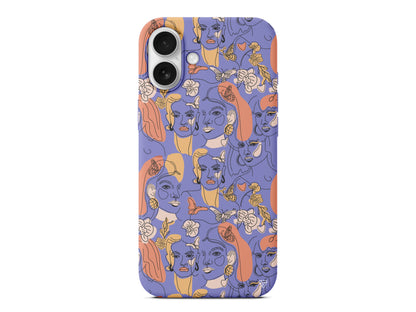 Seamless Face Lansman Model İçi Kadife Silikon Telefon Kılıfı – Plus Serisine Özel