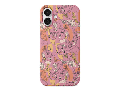 Seamless Face Lansman Model İçi Kadife Silikon Telefon Kılıfı – Plus Serisine Özel