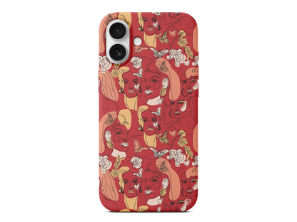 Seamless Face Lansman Model İçi Kadife Silikon Telefon Kılıfı – Plus Serisine Özel