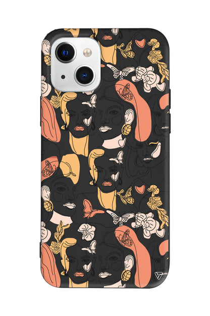 Seamless Face Lansman Model İçi Kadife Silikon Telefon Kılıfı – Plus Serisine Özel