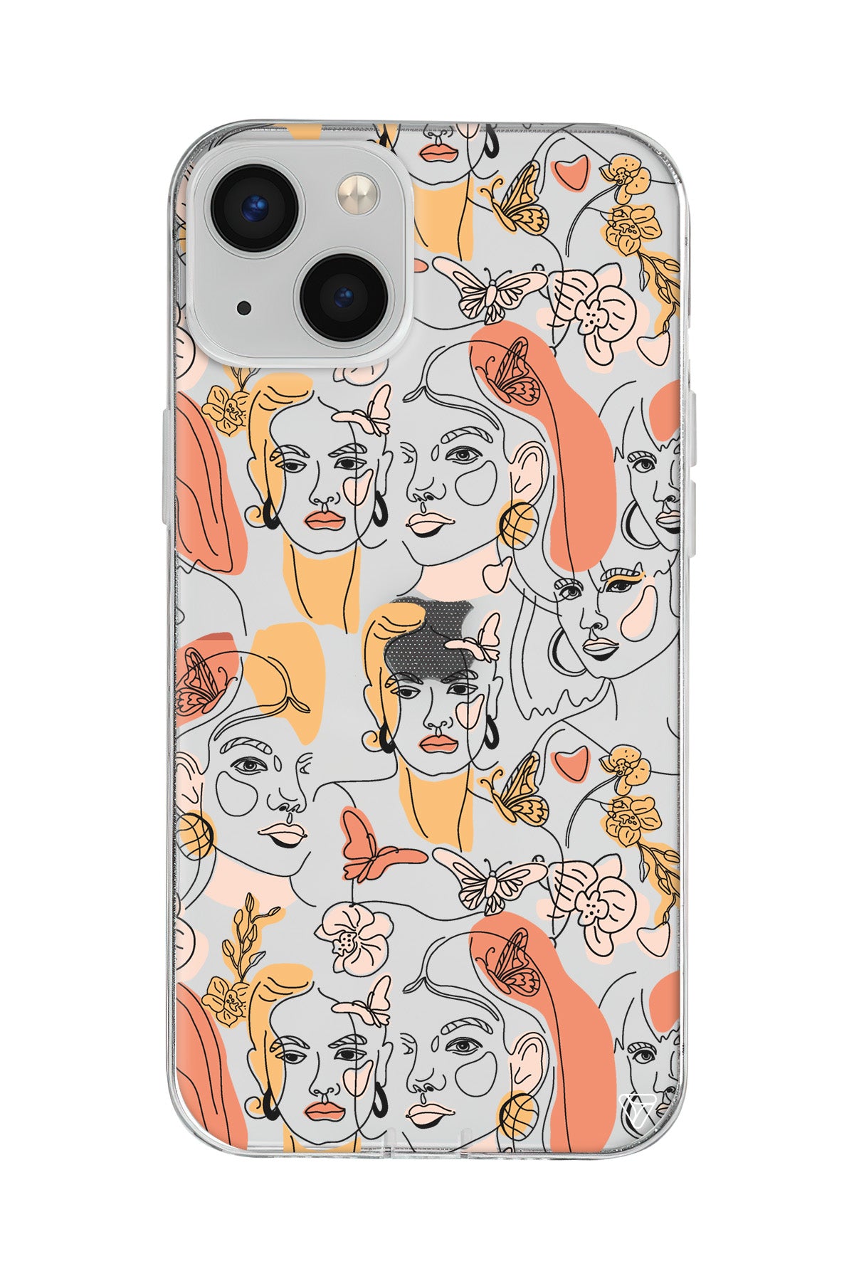 Seamless Face Lansman Model İçi Kadife Silikon Telefon Kılıfı – Plus Serisine Özel