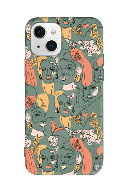 Seamless Face Lansman Model İçi Kadife Silikon Telefon Kılıfı – Plus Serisine Özel