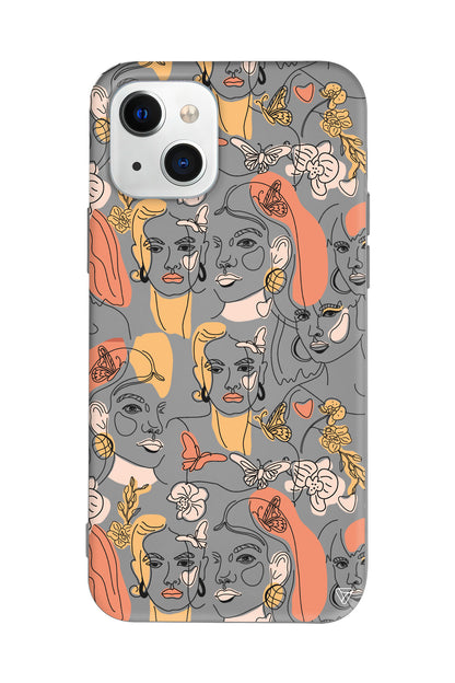 Seamless Face Lansman Model İçi Kadife Silikon Telefon Kılıfı – Plus Serisine Özel