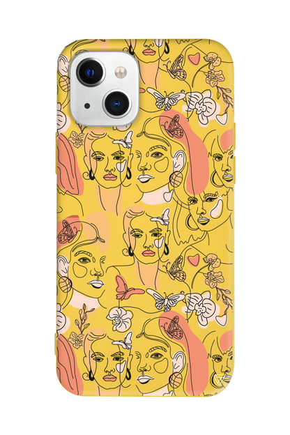 Seamless Face Lansman Model İçi Kadife Silikon Telefon Kılıfı – Plus Serisine Özel