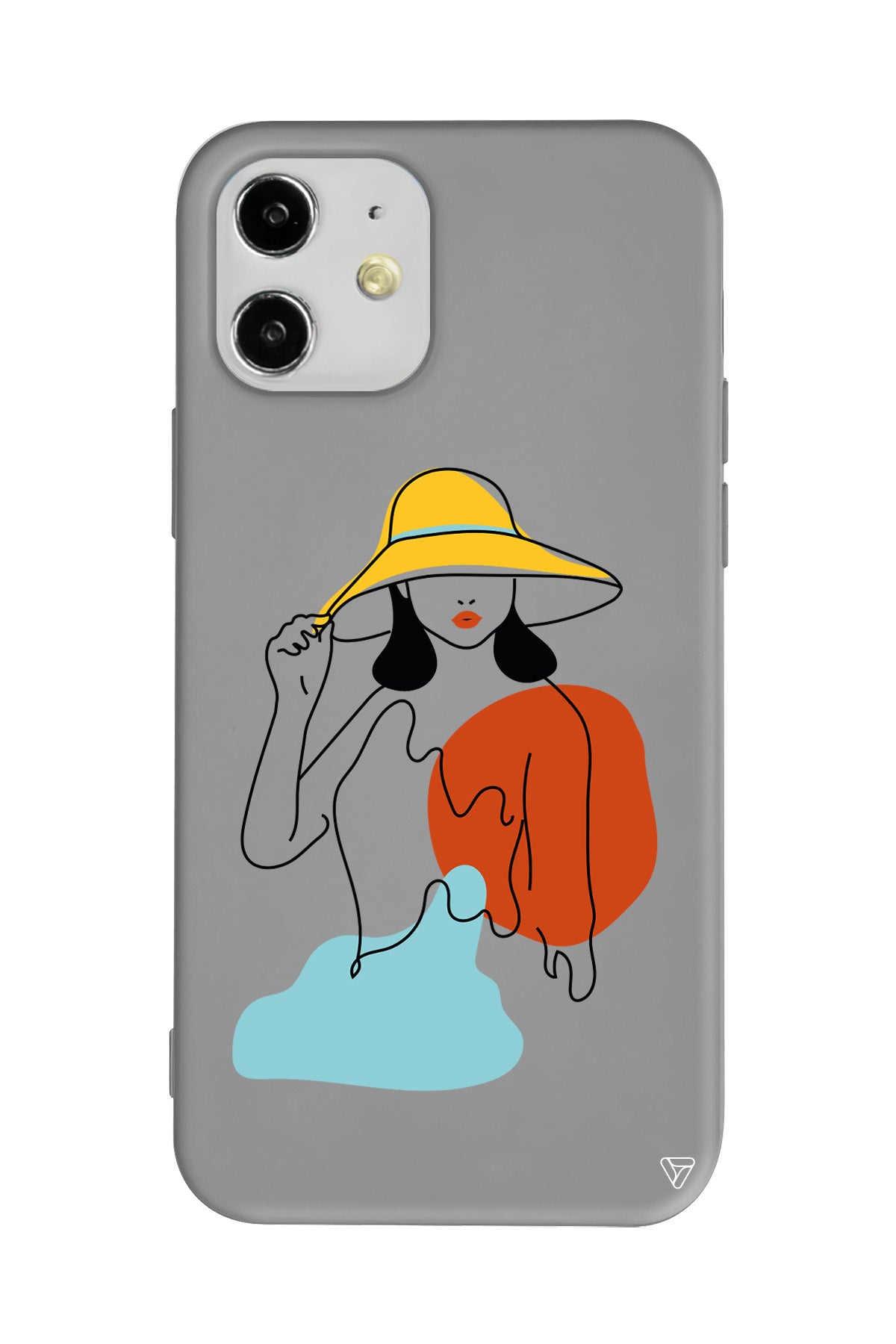 Madam Lansman Model İçi Kadife Silikon Telefon Kılıfı