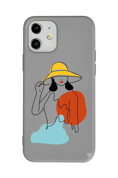 Madam Lansman Model İçi Kadife Silikon Telefon Kılıfı