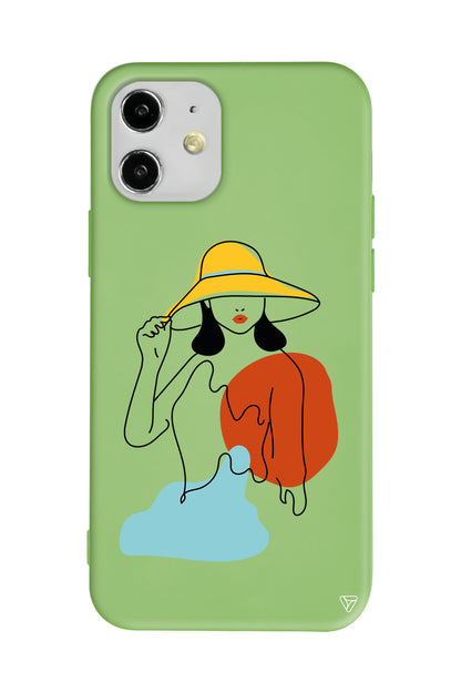 Madam Lansman Model İçi Kadife Silikon Telefon Kılıfı