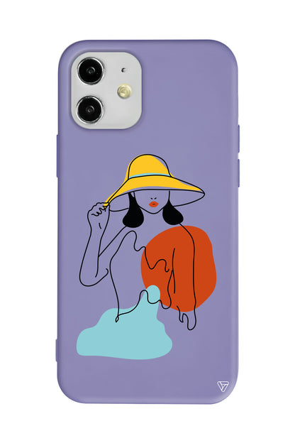 Madam Lansman Model İçi Kadife Silikon Telefon Kılıfı