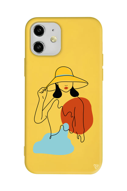 Madam Lansman Model İçi Kadife Silikon Telefon Kılıfı