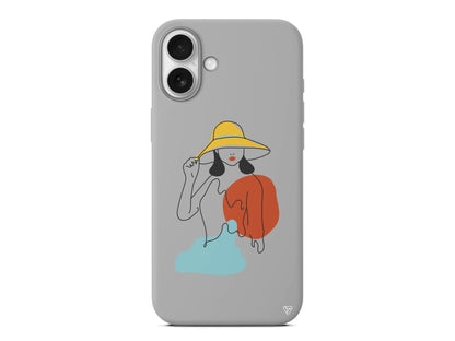 Madam Lansman Model İçi Kadife Silikon Telefon Kılıfı – Plus Serisine Özel