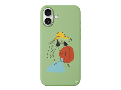 Madam Lansman Model İçi Kadife Silikon Telefon Kılıfı