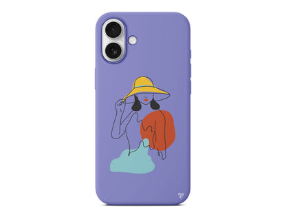 Madam Lansman Model İçi Kadife Silikon Telefon Kılıfı