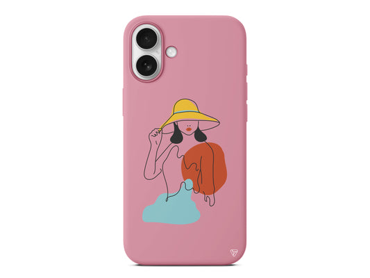 Madam Lansman Model İçi Kadife Silikon Telefon Kılıfı – Plus Serisine Özel