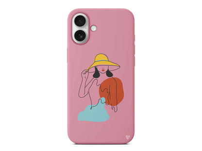 Madam Lansman Model İçi Kadife Silikon Telefon Kılıfı