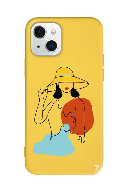 Madam Lansman Model İçi Kadife Silikon Telefon Kılıfı – Plus Serisine Özel