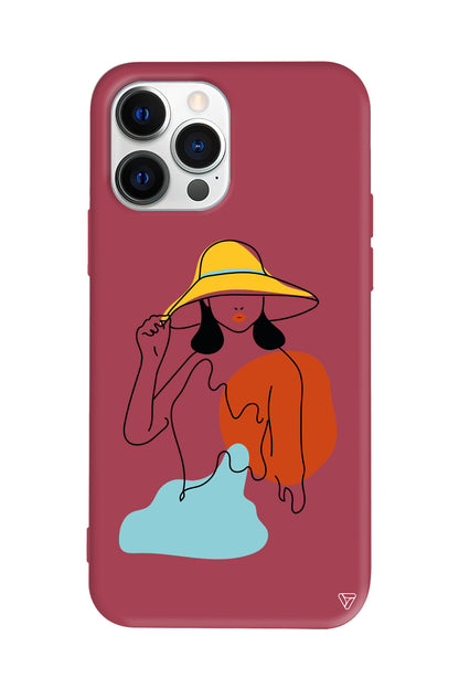 Madam Lansman Model İçi Kadife Silikon Telefon Kılıfı