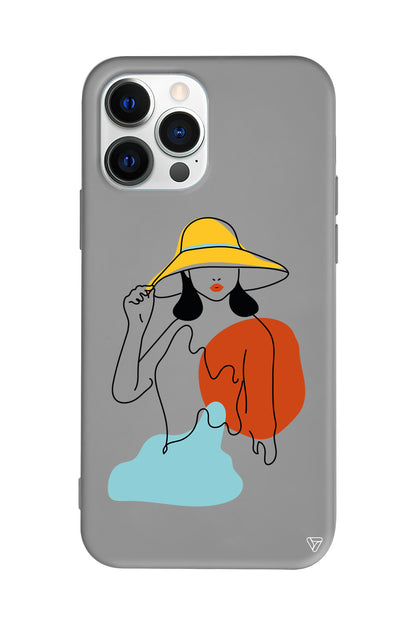 Madam Lansman Model İçi Kadife Silikon Telefon Kılıfı