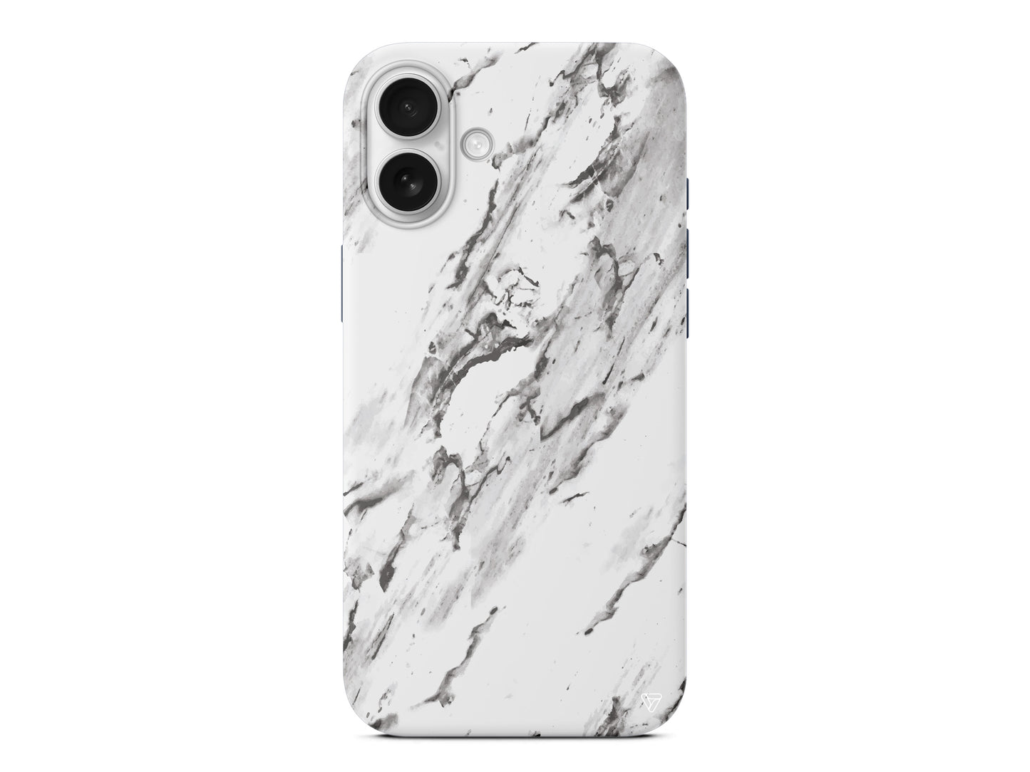 Beyaz Mermer 3 Lansman Model İçi Kadife Silikon Telefon Kılıfı – Plus Serisine Özel