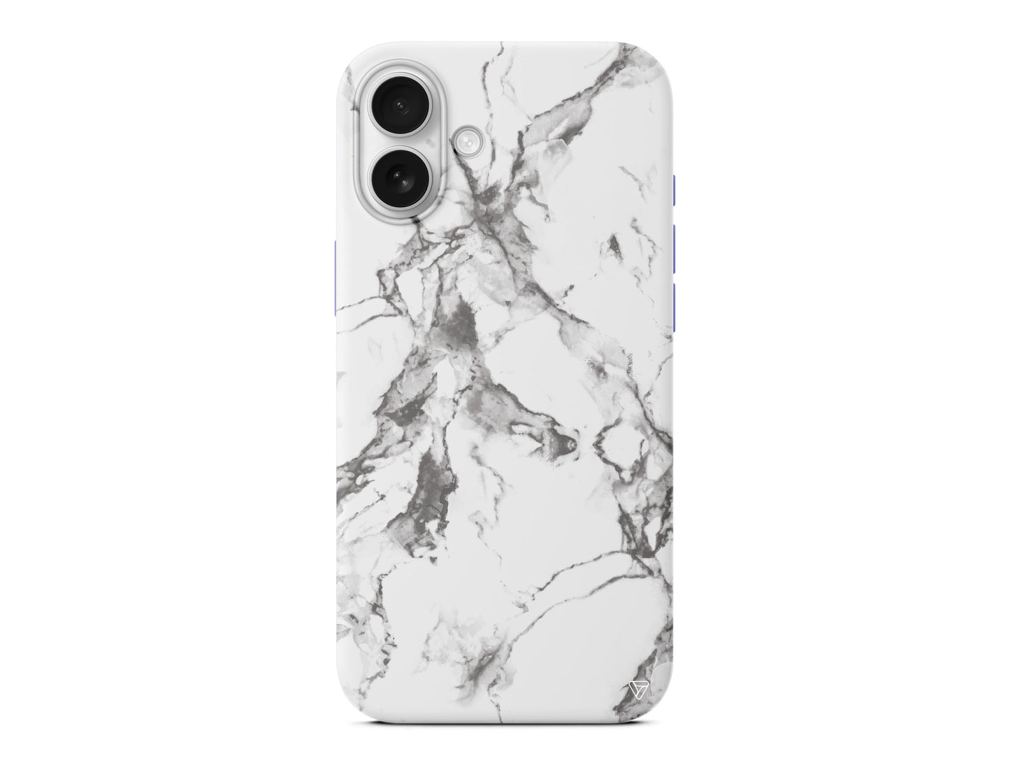 Beyaz Mermer 4 Lansman Model İçi Kadife Silikon Telefon Kılıfı