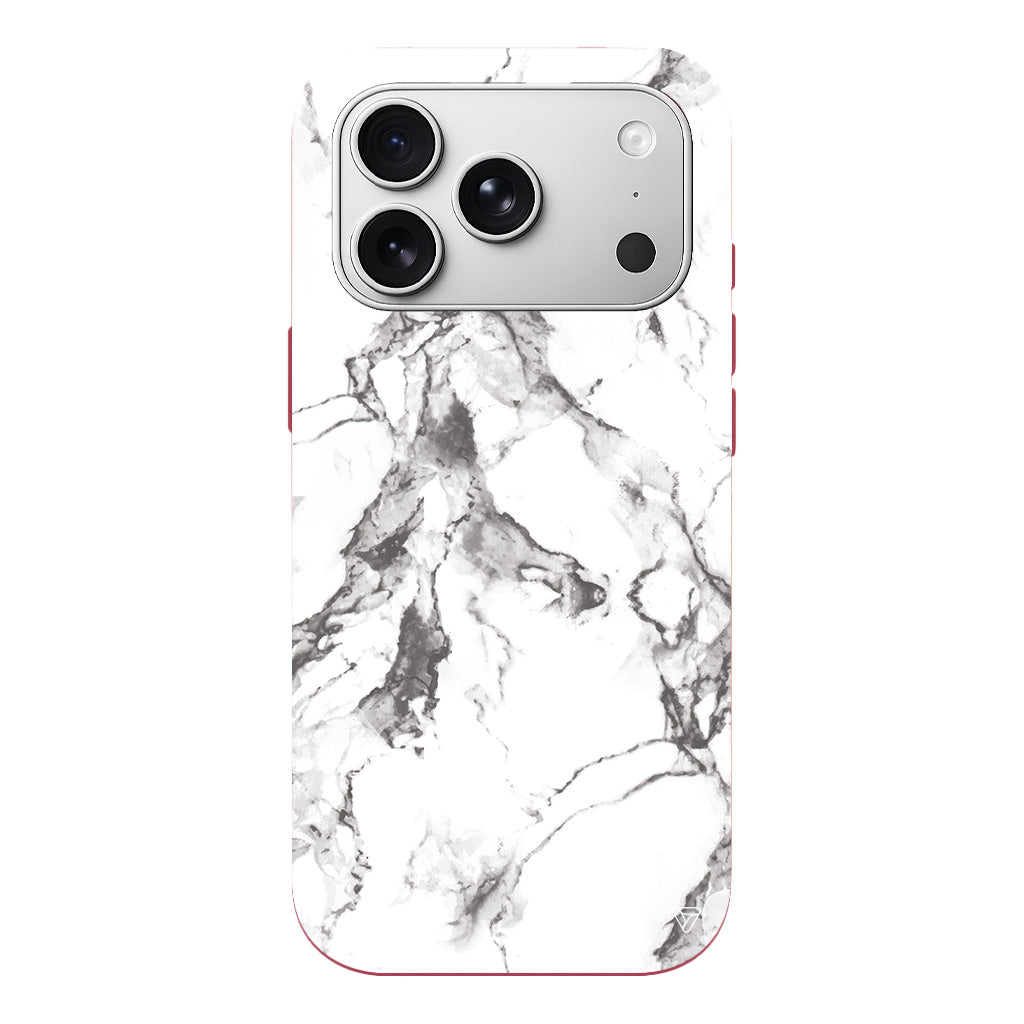 Beyaz Mermer 4 Lansman Model İçi Kadife Silikon Telefon Kılıfı